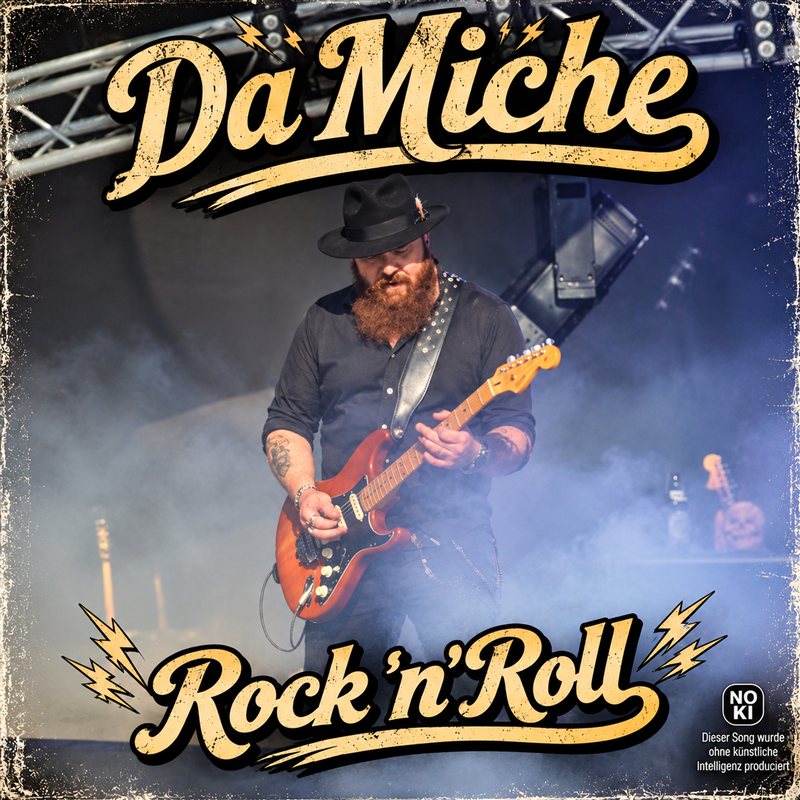 Single-Cover „Rock ’n’ Roll“ von Da Miche